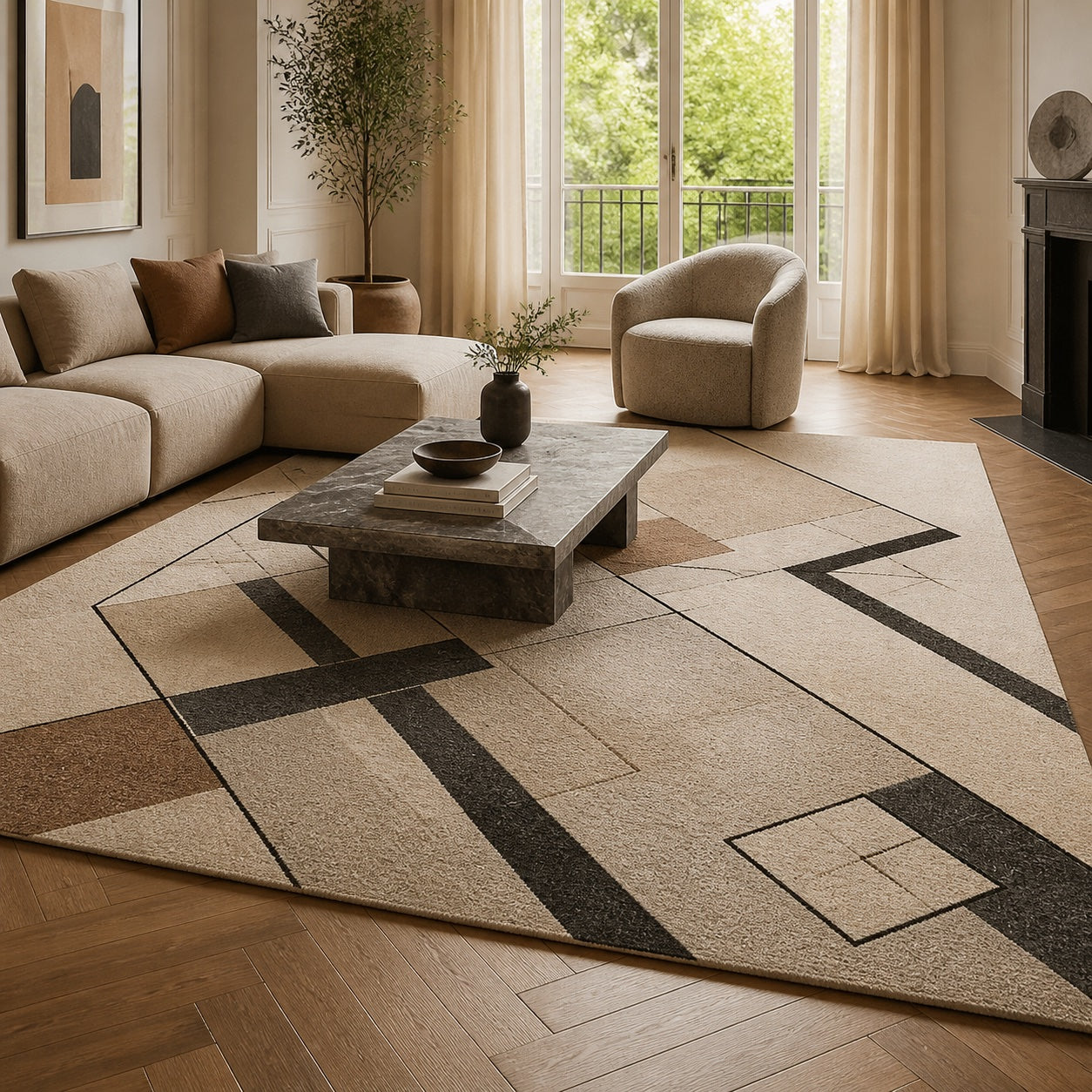 Geometric Rugs collection by Rug Weavers