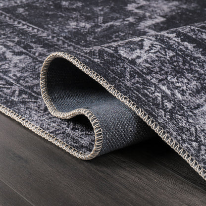 RW1007 washable chenille area rug
