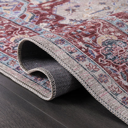 RW1008 washable chenille area rug