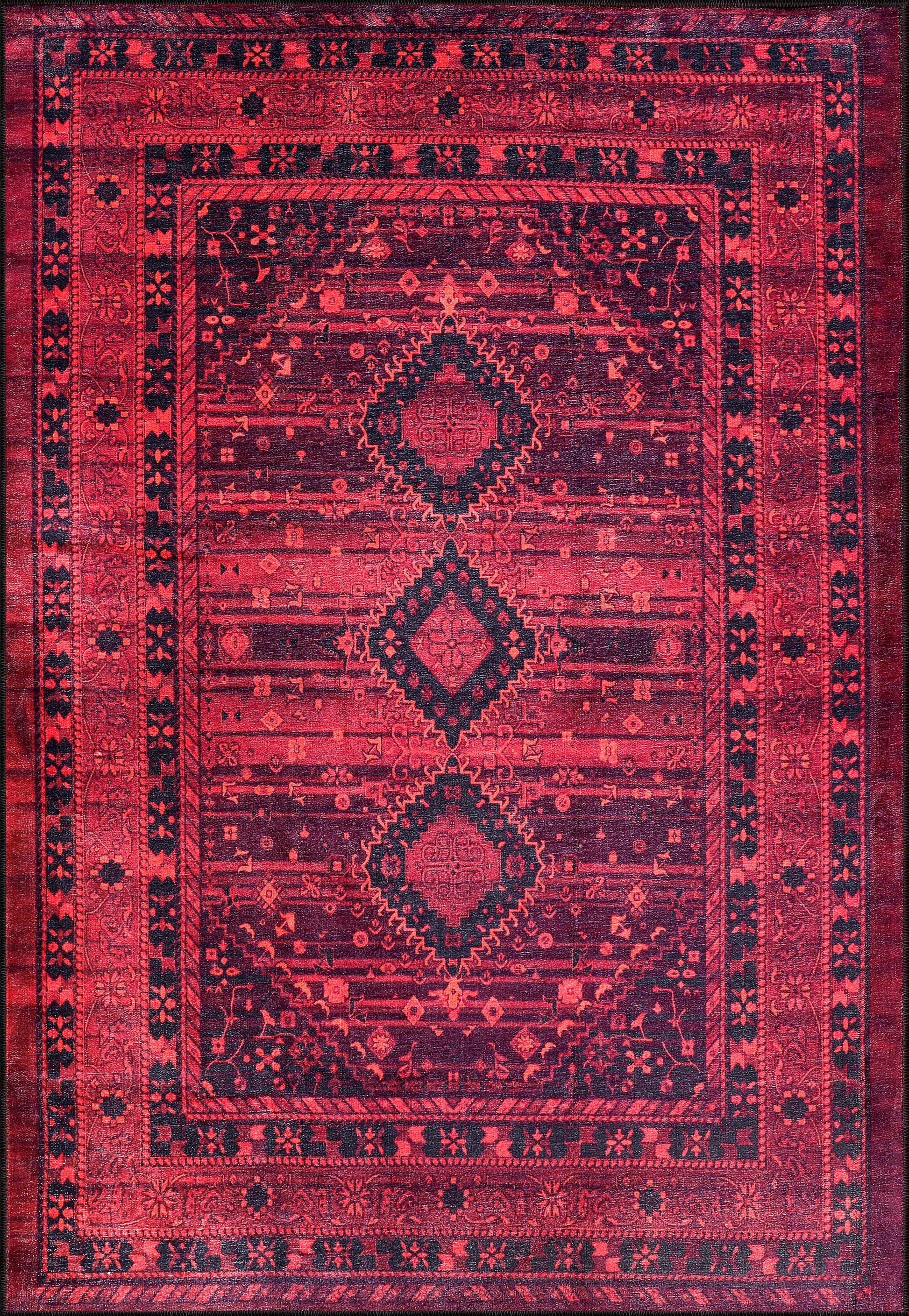 RW1009 washable chenille area rug