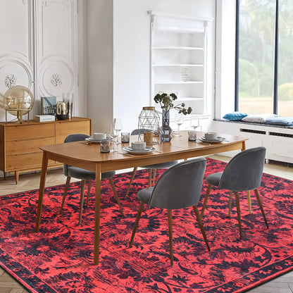 RW1010 washable area rug in a modern dining room