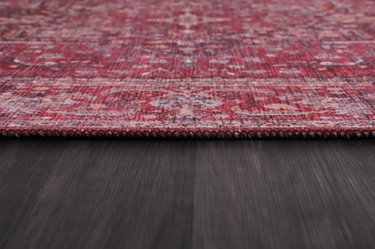 RW1310 washable chenille rug texture and pattern detail