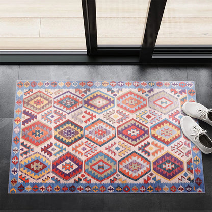 RW1315 washable chenille area rug, doormat