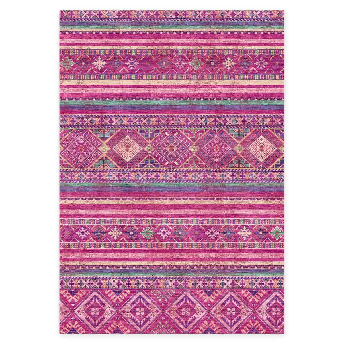 RW1322P rug — top view on white background