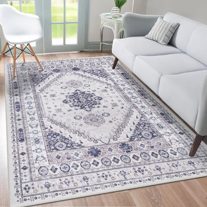 RW2001 washable chenille rug texture and pattern detail