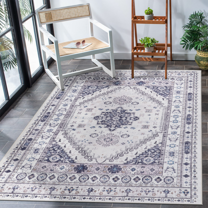 RW2001 washable chenille rug texture and pattern detail