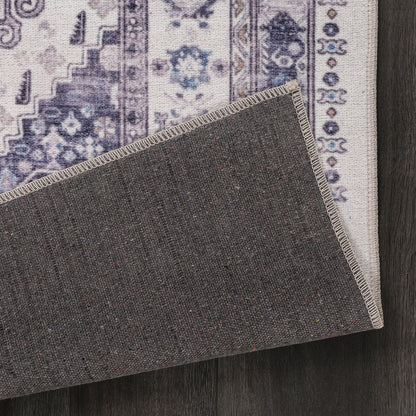 RW2001 washable chenille rug texture and pattern detail