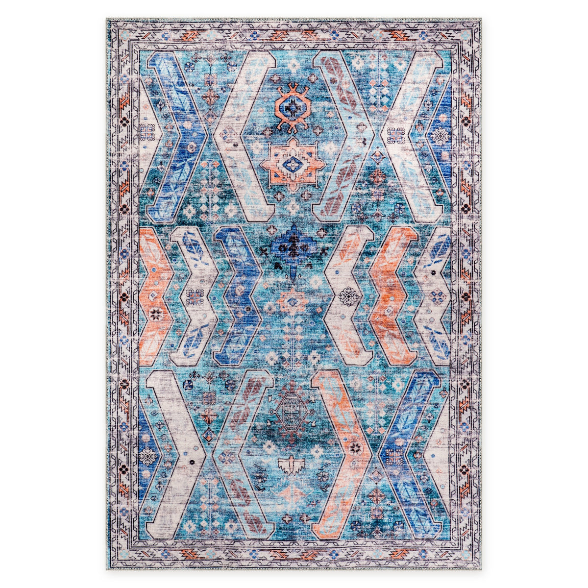 RW2002 rug — top view on white background