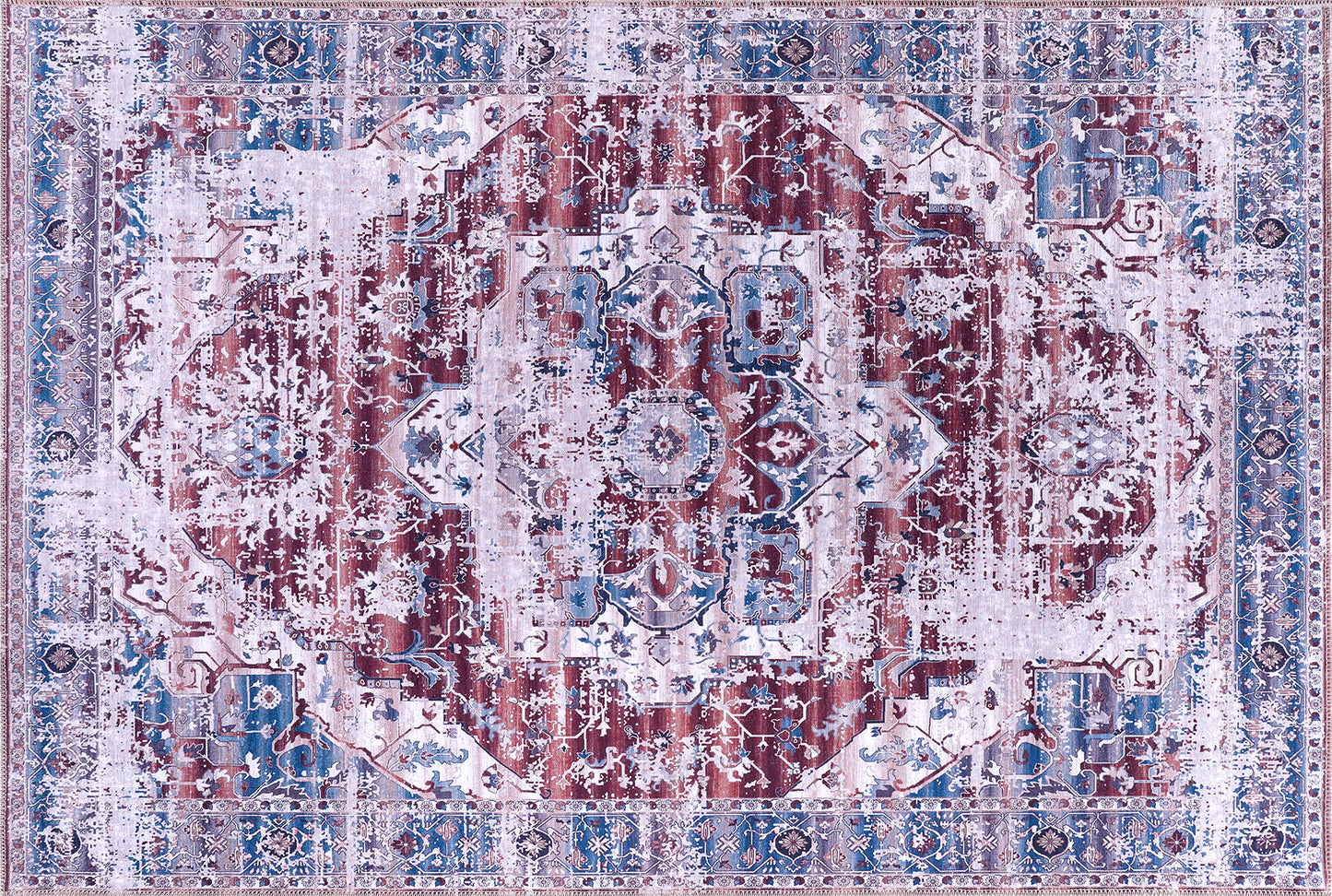RW2159 washable chenille area rug