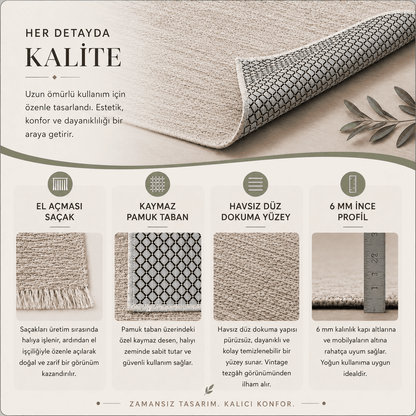 RW3038 washable chenille rug texture and pattern detail