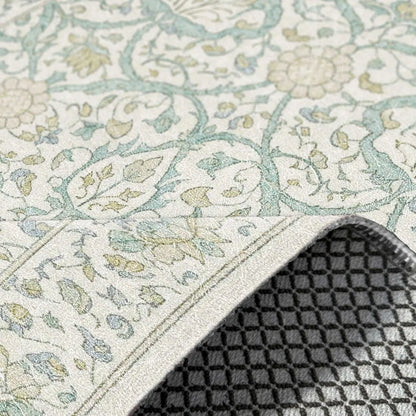 RW3039 washable chenille rug texture and pattern detail
