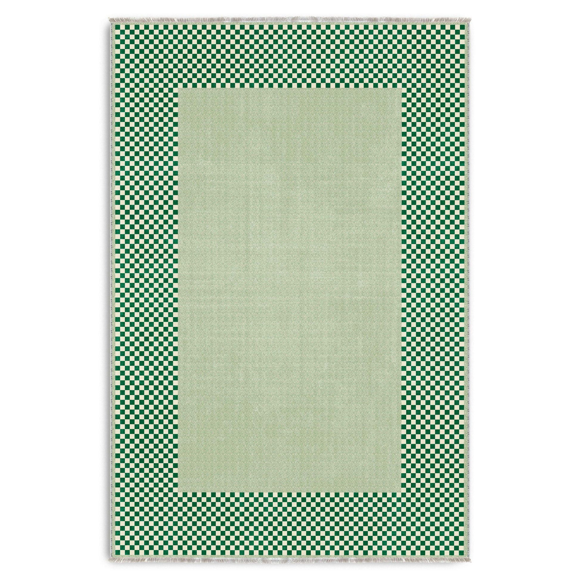 RW3047103 washable chenille area rug viewed from above