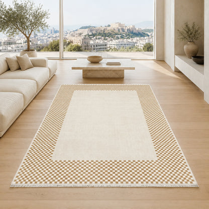 RW3047303 washable chenille area rug, room scene