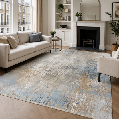 RW7002 washable chenille area rug