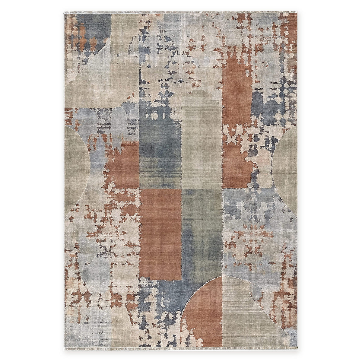 RW7003 rug — top view on white background
