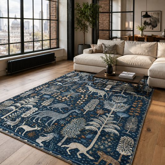 RW7005 washable chenille area rug