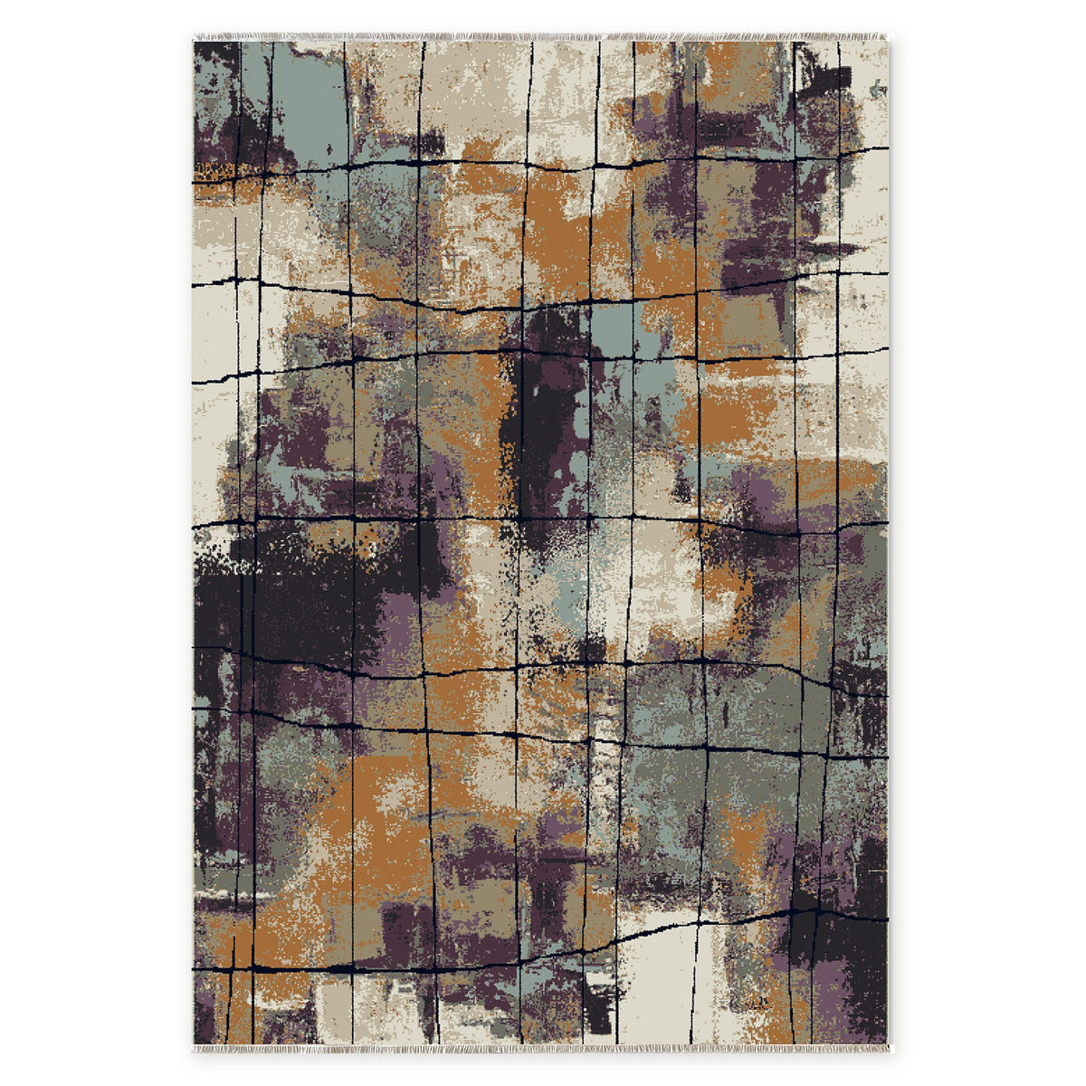 RW7030 rug — top view on white background