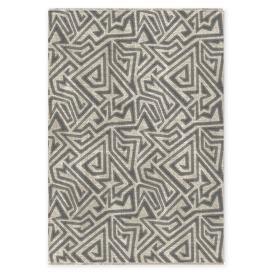 Lattice Cocoa Moderner waschbarer Teppich