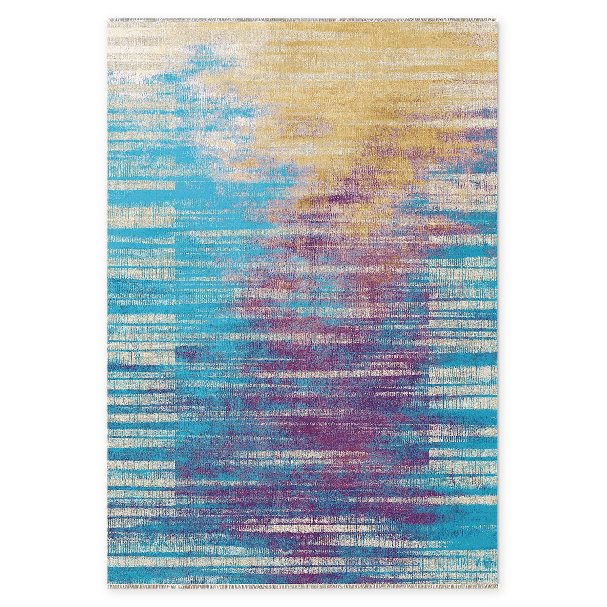 RW7042 rug — top view on white background