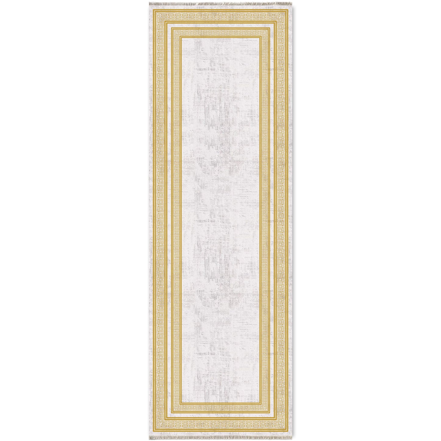 RW7055 washable chenille area rug viewed from above