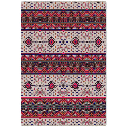RW7060 washable chenille area rug viewed from above