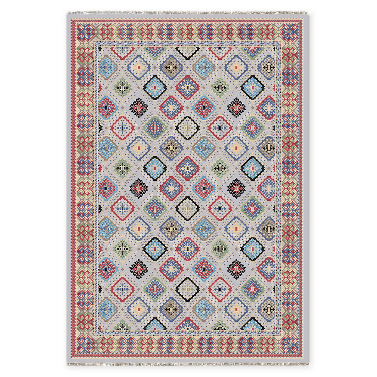 RW7061 rug — top view on white background