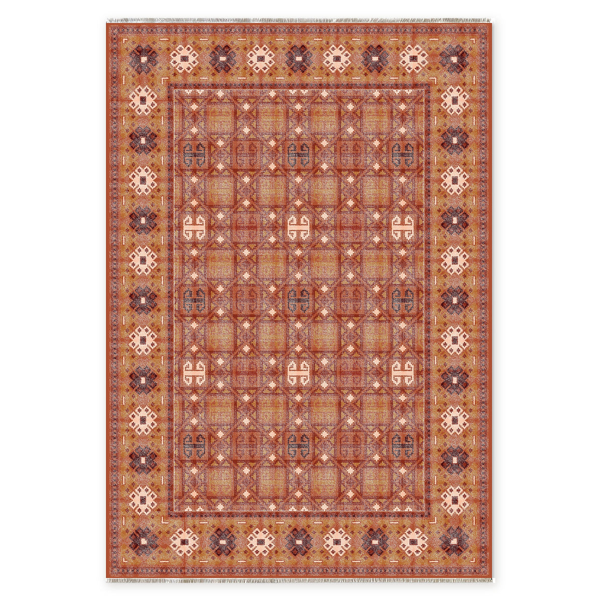 RW7064 rug — top view on white background