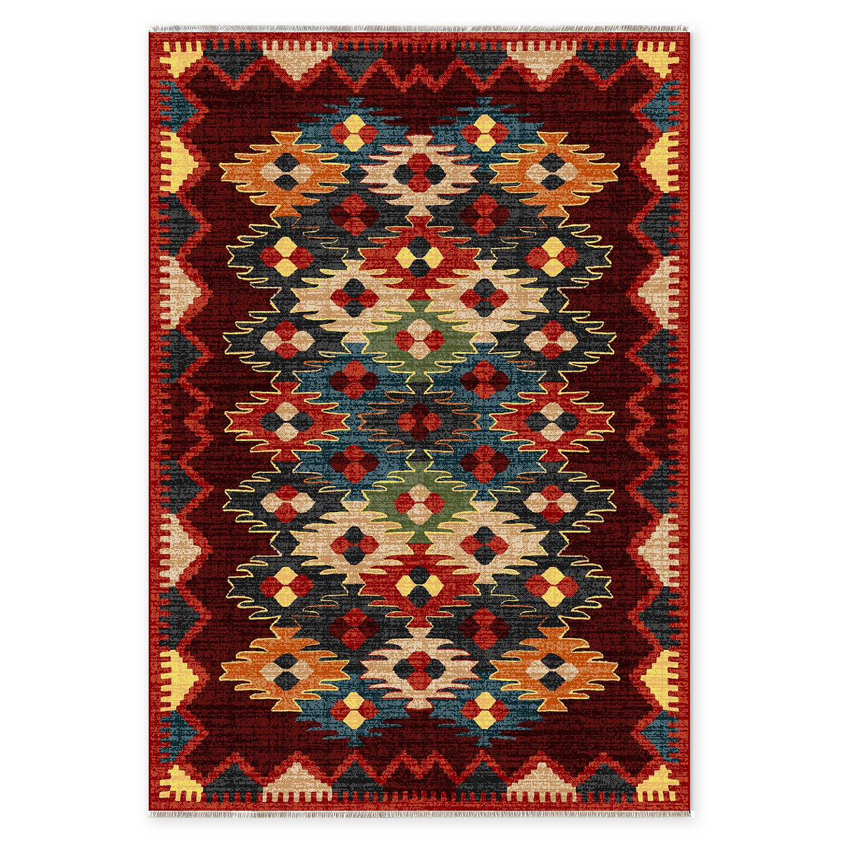 RW7066 rug — top view on white background