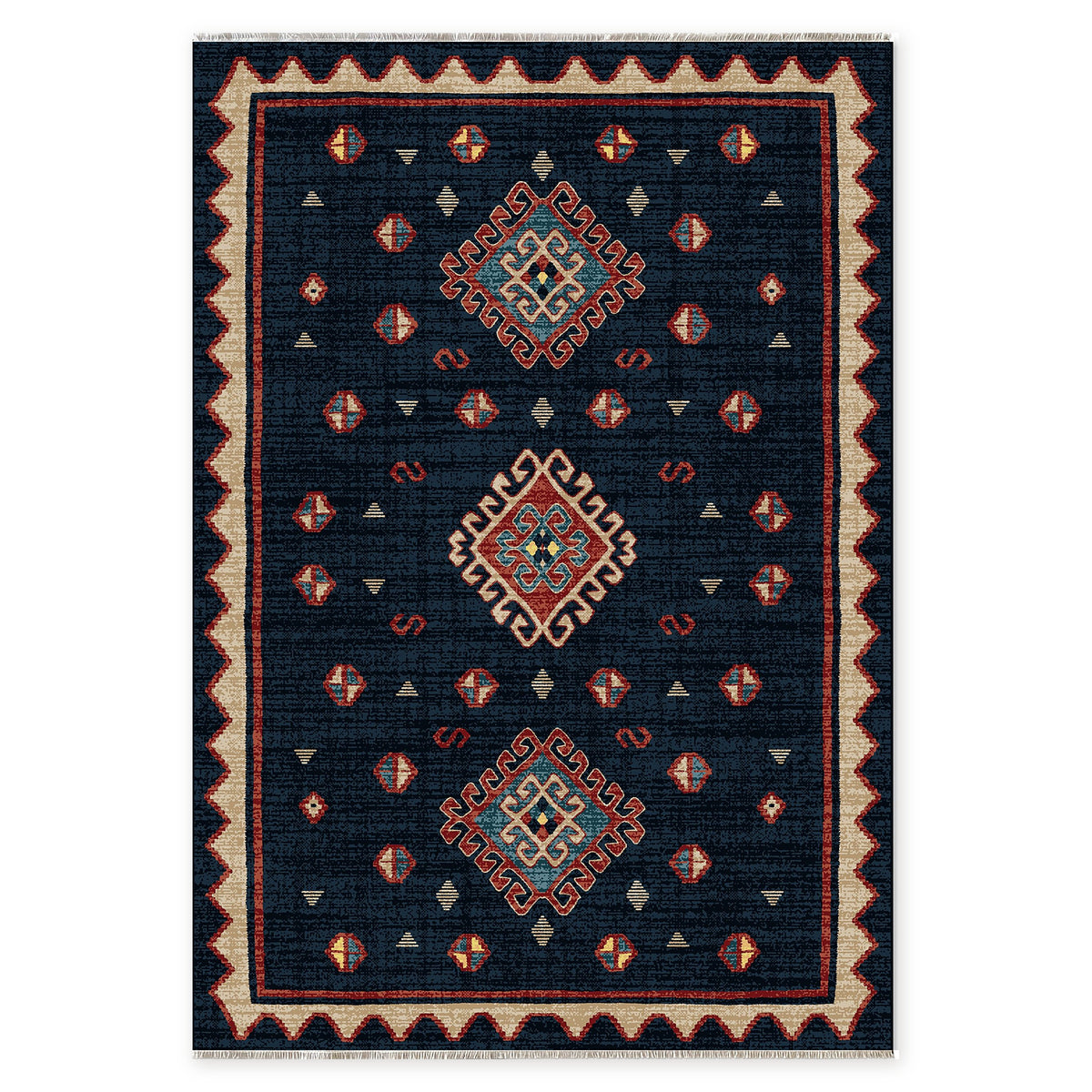RW7068 rug — top view on white background