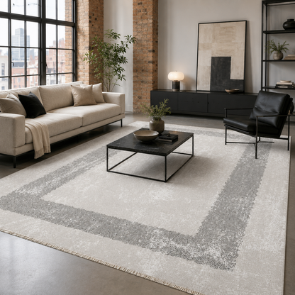RW7074 washable chenille area rug