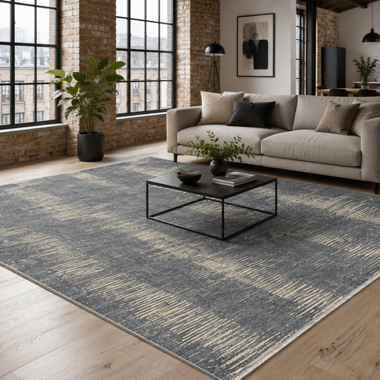 RW7079 washable chenille area rug