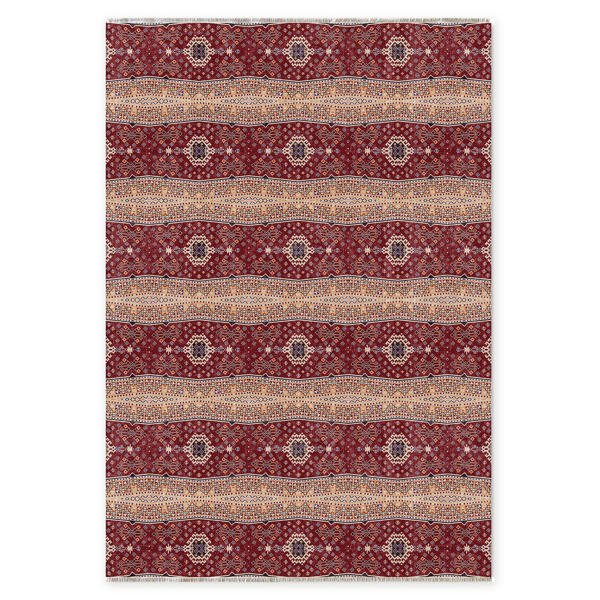 RW7080 rug — top view on white background