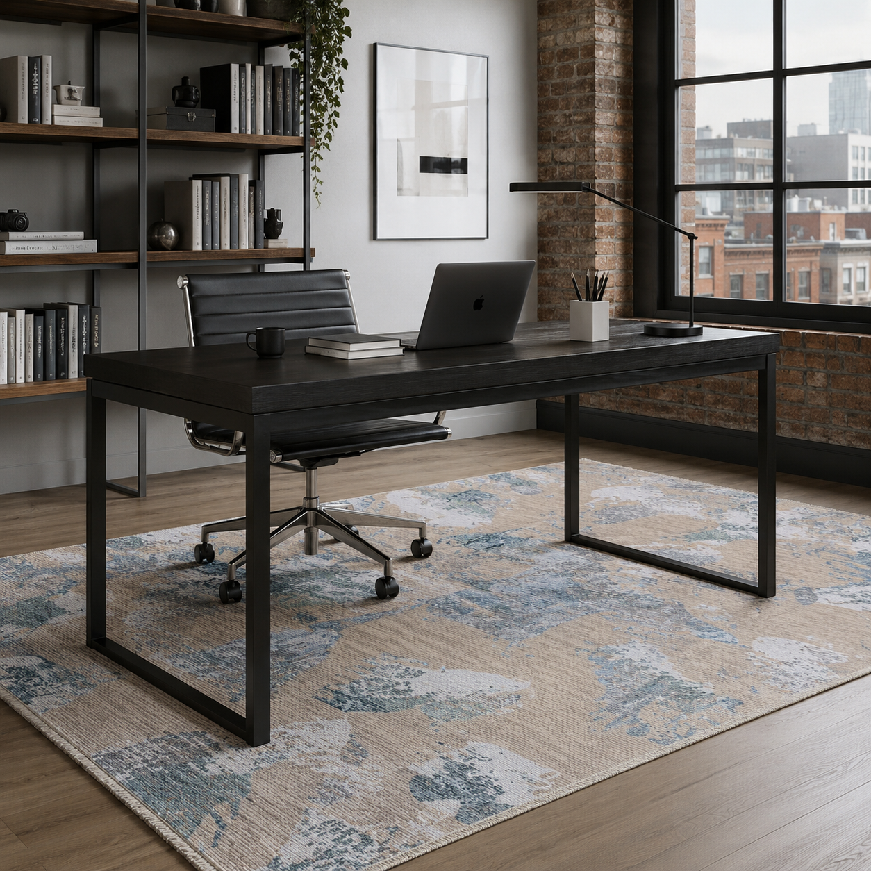 RW7083 washable chenille rug texture and pattern detail