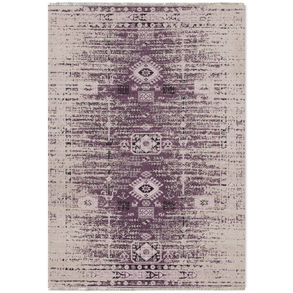 RW7085 washable chenille area rug viewed from above