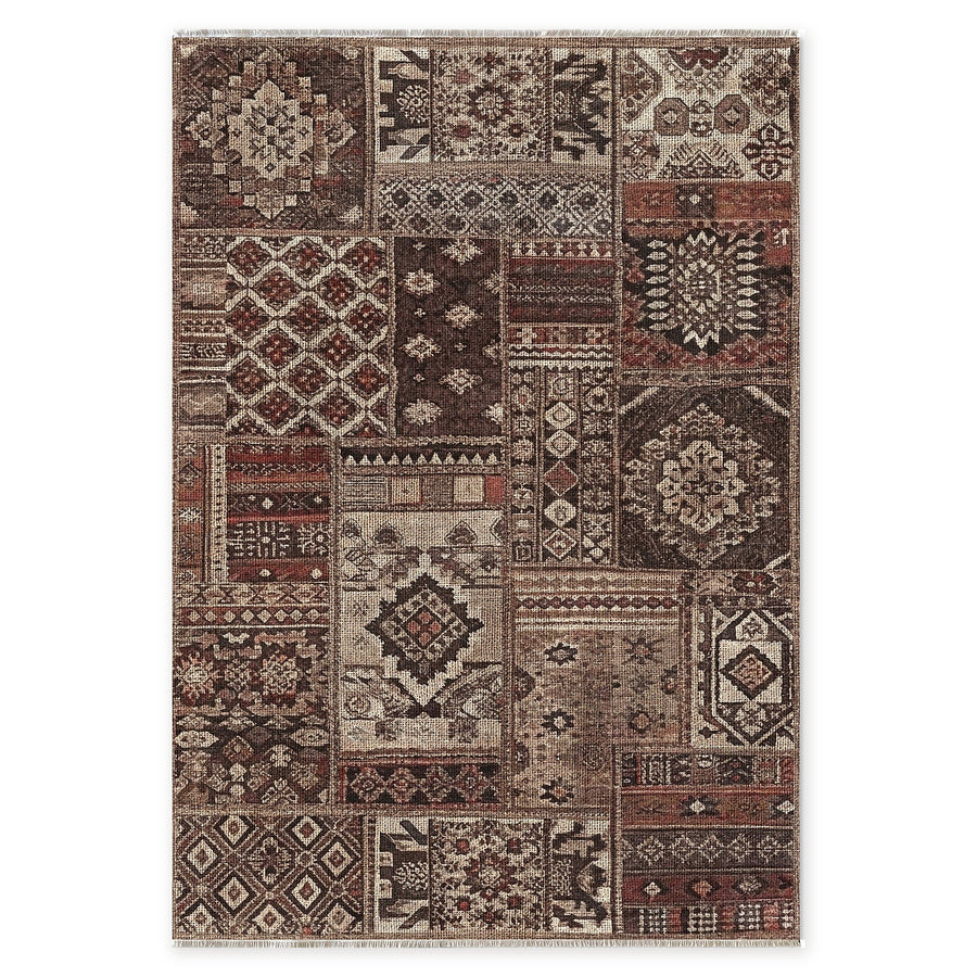 Lantern Heritage Taupe Washable Rug