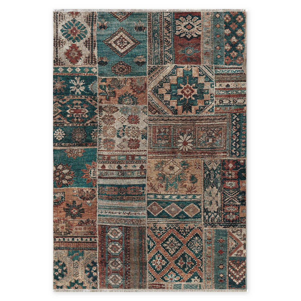 RW7095 rug — top view on white background