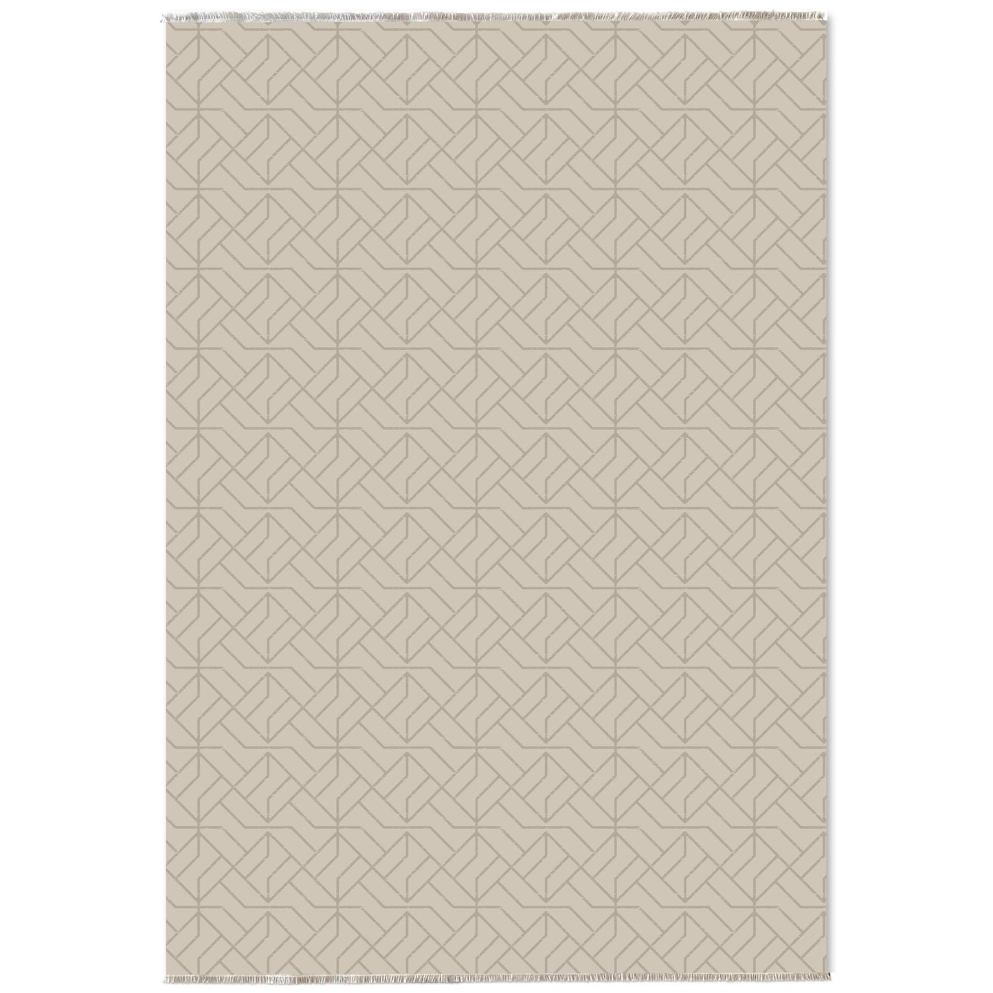RW7101 washable chenille area rug viewed from above