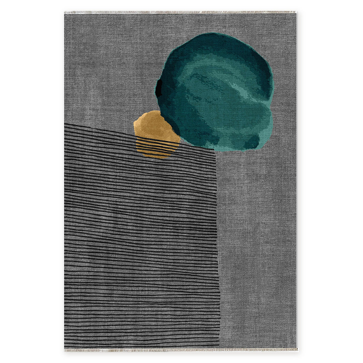 RW7106 rug — top view on white background