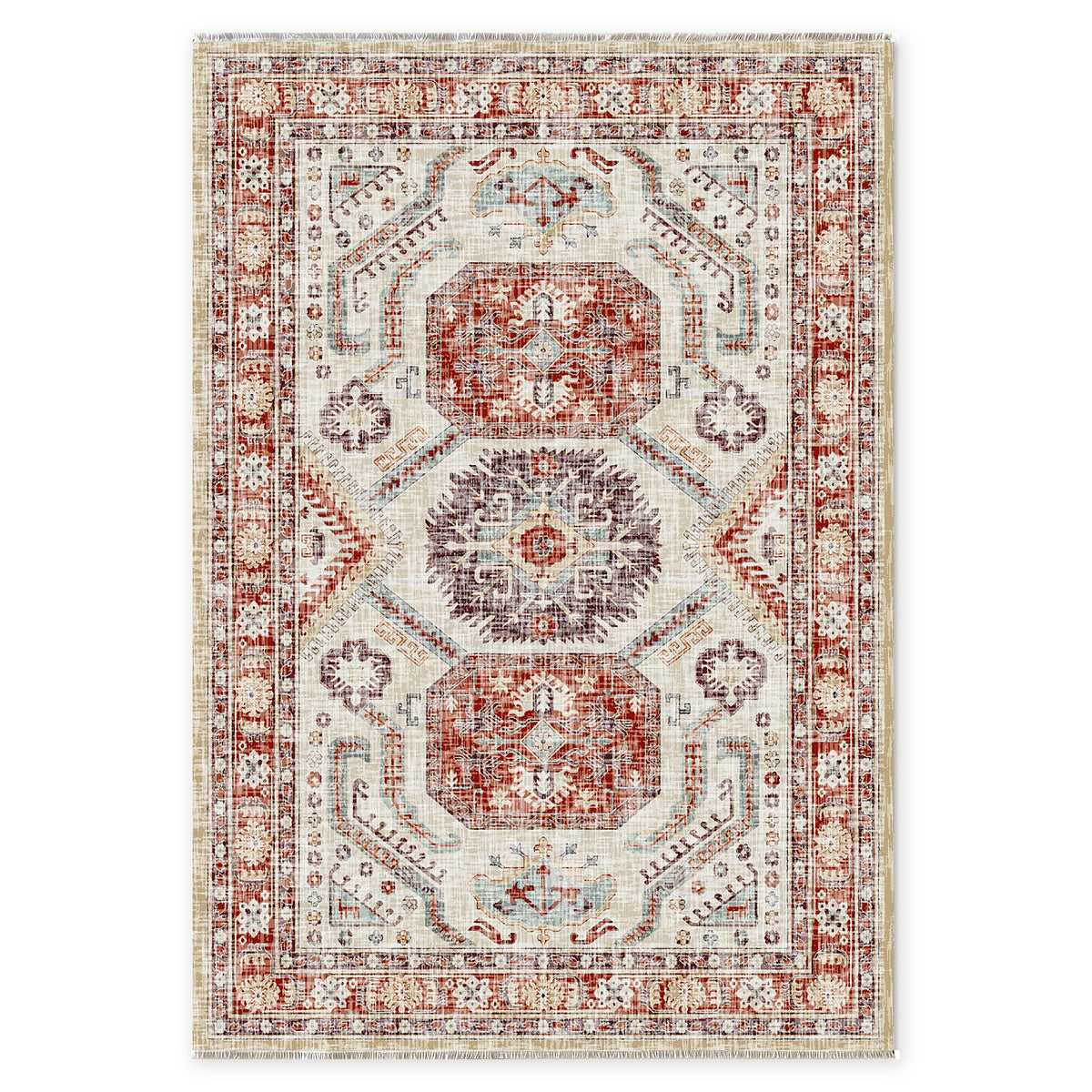RW7109 rug — top view on white background