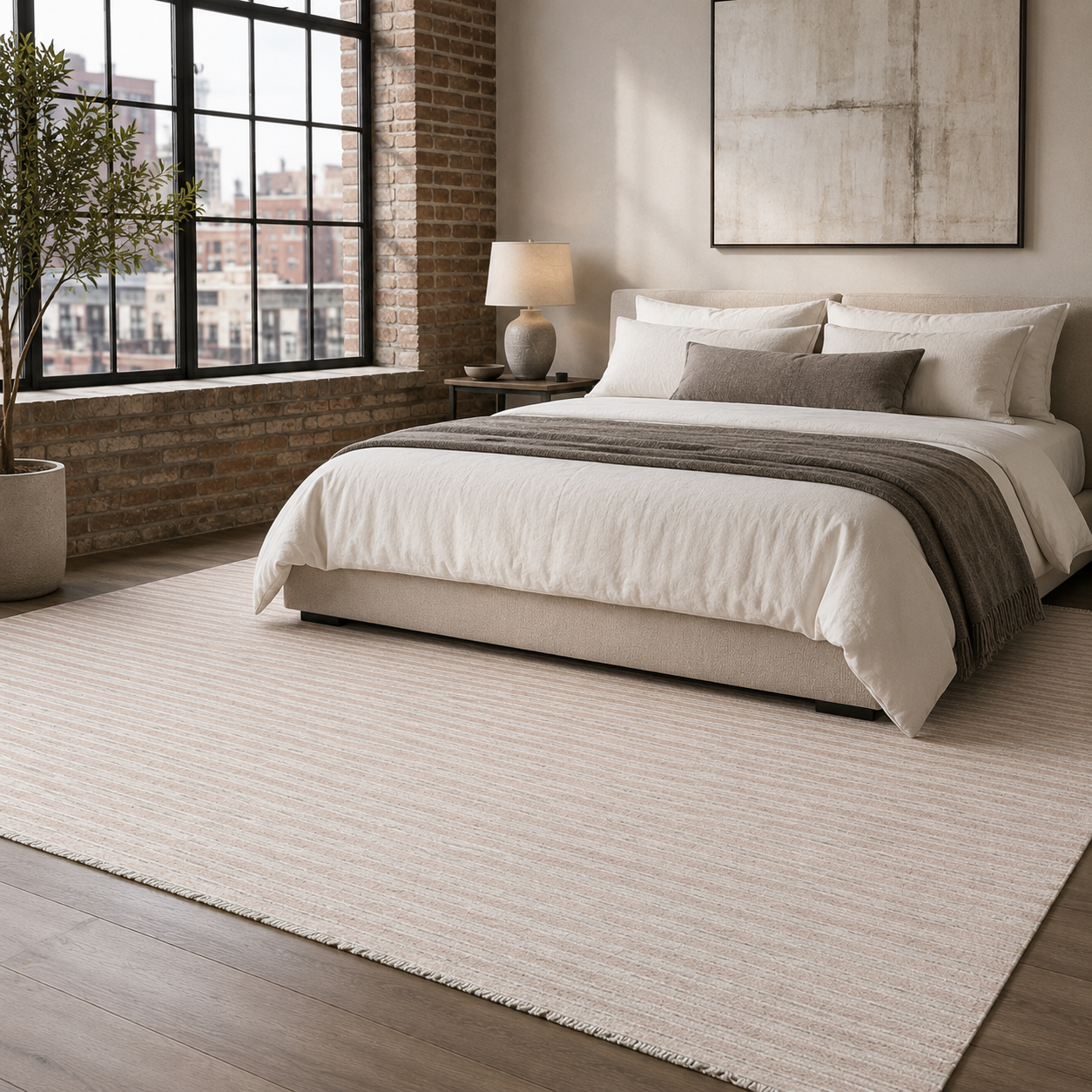 RW7111 washable chenille rug texture and pattern detail