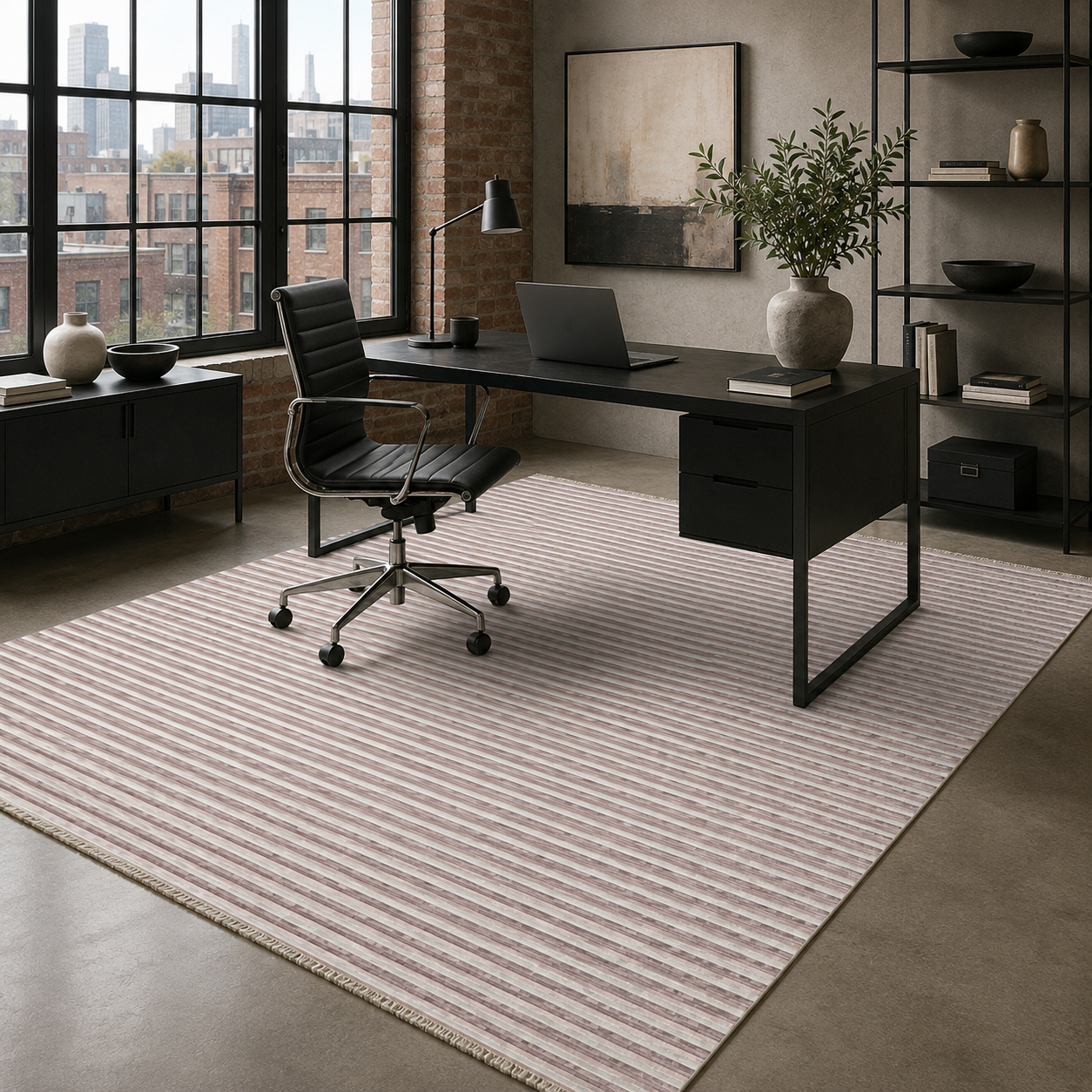 RW7112 washable chenille rug texture and pattern detail