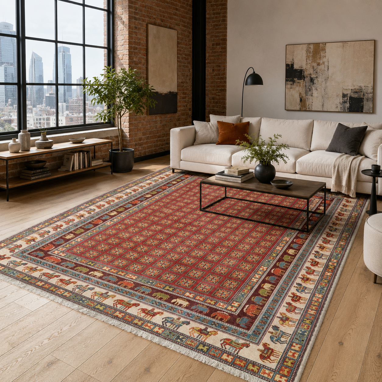 RW7130 washable chenille rug texture and pattern detail