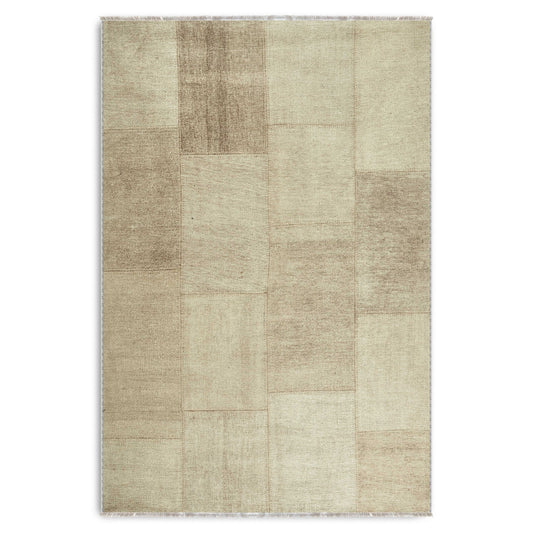 RW7139 washable chenille area rug viewed from above