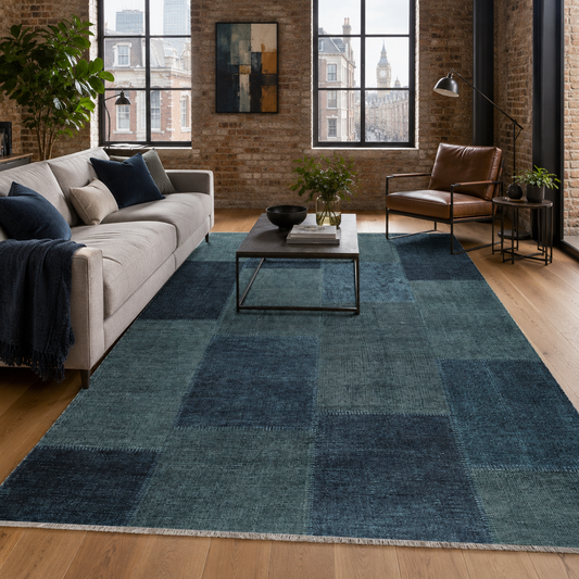 RW7140 washable chenille area rug