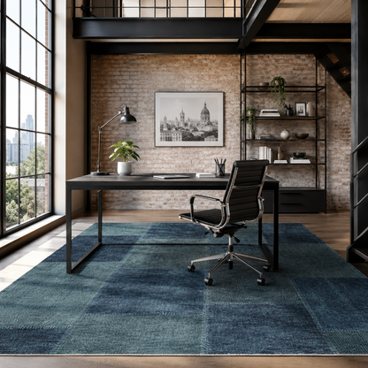 RW7140 washable chenille rug texture and pattern detail