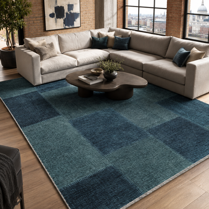 RW7140 washable chenille rug texture and pattern detail