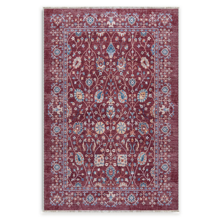 Salor Claret Tribal Waschbarer Teppich
