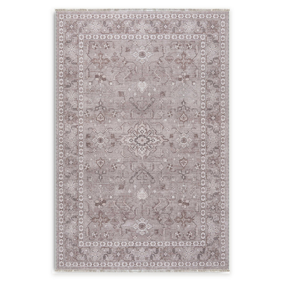 Crafted Heritage Grey Washable Rug