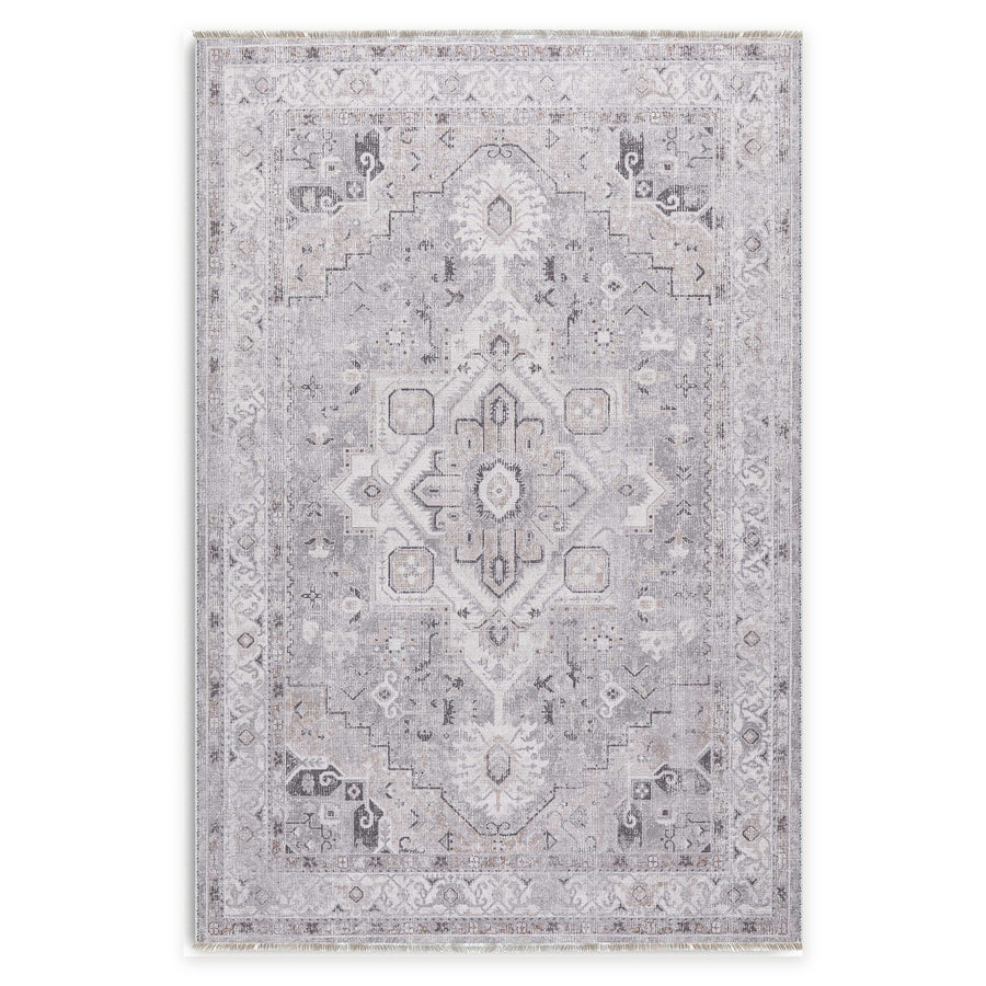 Waschbarer Teppich „Turkmen Slate Tribal“