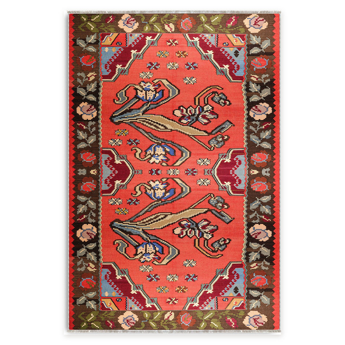 RW7154 rug — top view on white background